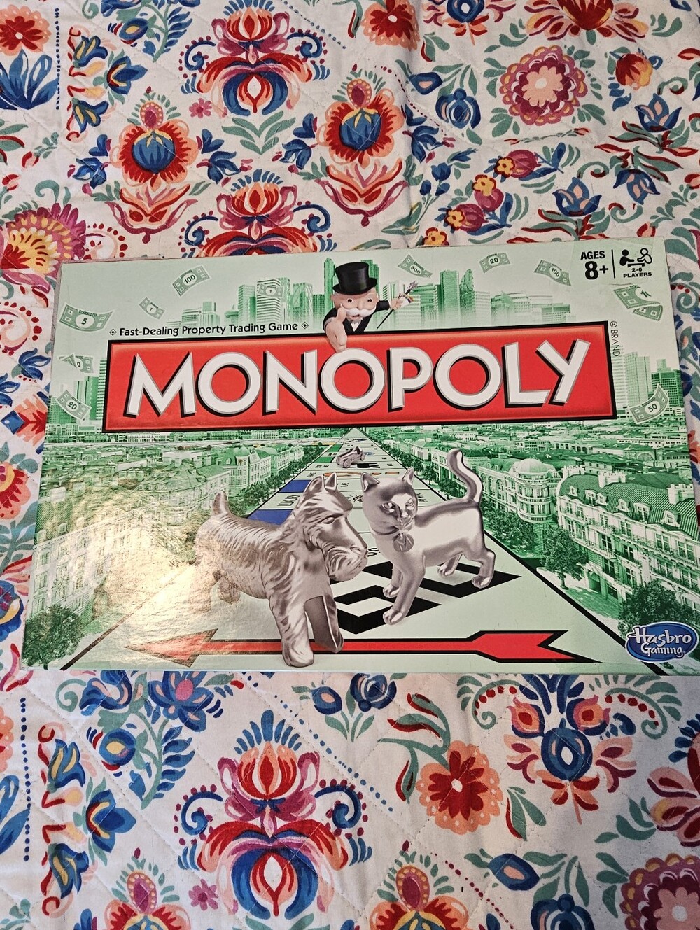 Hasbro Monopoly C1009 Classic Board Game As Is Complete